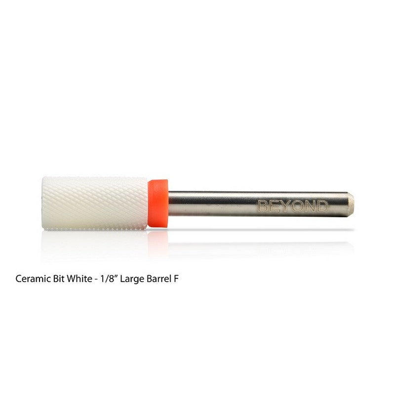 Beyond Ceramic Bit F 1/8 - White